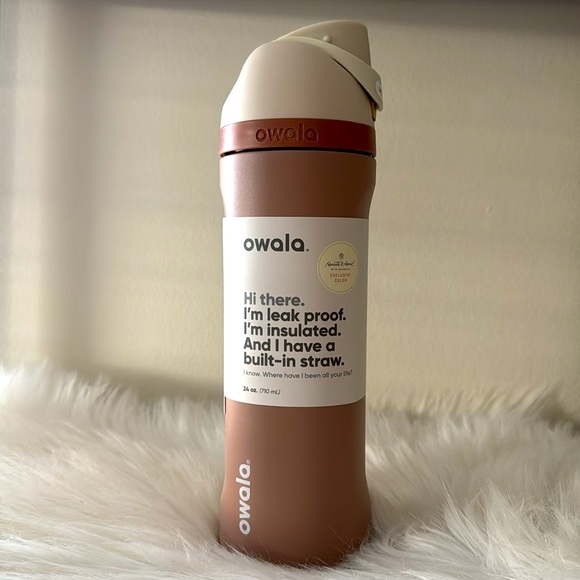 Owala Hearth & Hand Brown Sugar 24oz FreeSip Limited Edition Exclusive - Picture 4 of 7